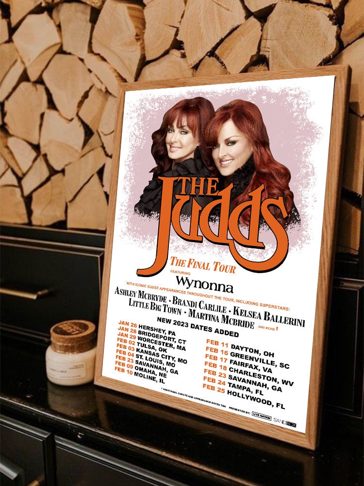 the judds final tour poster