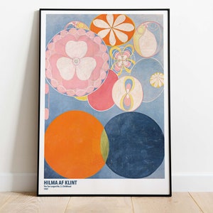 Hilma af Klint, The Ten Largest No. 2, Childhood, Printable Poster, Downloadable Art, Instant Download