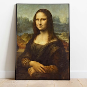 Mona Lisa, Leonardo da Vinci, póster, impresión artística descargable, descarga instantánea