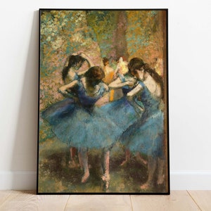 Edgar Degas - Two Dancers on a Stage, Printable Poster, Downloadable Art Print, Instant Download