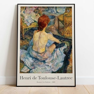 Henri de Toulouse-Lautrec - Rousse, pôster para download, arte para impressão, download instantâneo