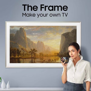 Samsung Frame TV Art, Albert Bierstadt Valley of the Yosemite, 4k & 8k UHD-2 Digital Wall Art, Instant Download image 3