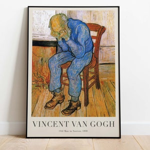 Vincent van Gogh - Old Man in Sorrow, Printable Poster, Downloadable Art, Instant Download