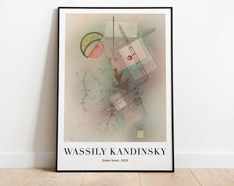 Wassily Kandinsky Poster - Green Smell, Printable Art, Instant Download