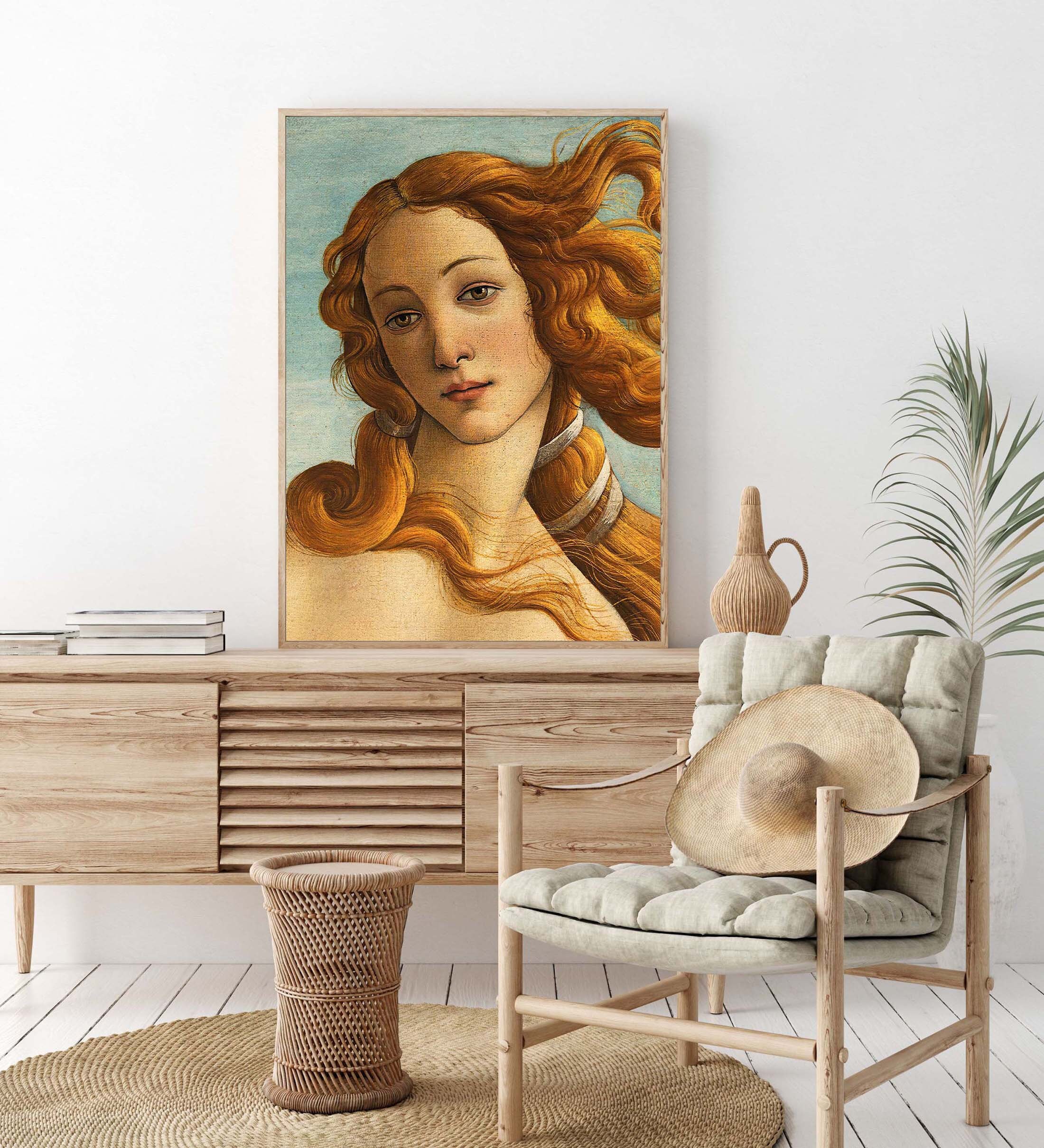 サンドロ・ボッティチェリ - ヴィーナスの誕生、詳細ポスター、即時