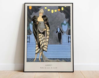 George Barbier, French Art Nouveau Poster - Downloadable Art Print, Instant Download