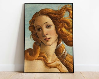 サンドロ・ボッティチェリ - ヴィーナスの誕生、詳細ポスター