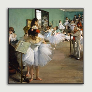 Edgar Degas - The Dance Class, Printable Poster, Art Print, Instant Download