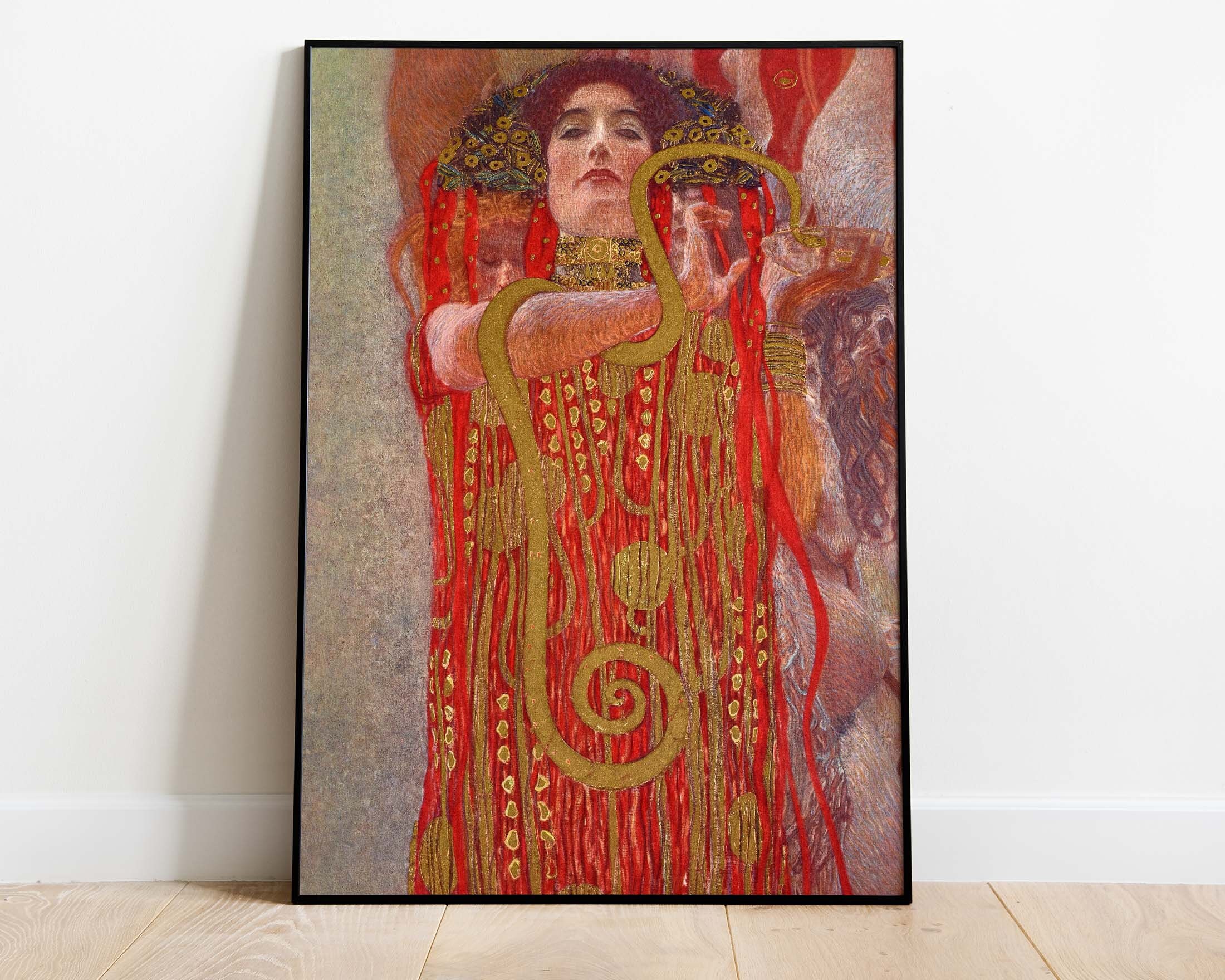Gustav Klimt Prints Set of 6 - Gallery Wall Set, Gustav