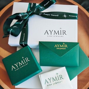 14K Solid Gold Twisted Diamond Band, Curved Wedding Ring imagen 6