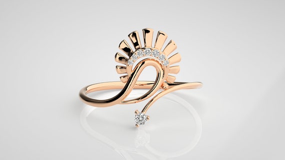 Gold Peacock rings gold color ring for women jewelry French wedding bridal  Ring accessories resizable Couple ring jewellery - AliExpress