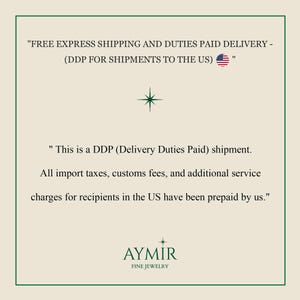 14K Solid Gold Teardrop Infinity Ring, Diagonal Diamond Geometric Statement Ring afbeelding 3