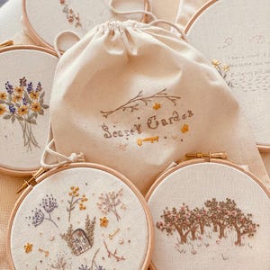 Secret Garden Embroidery Subscription, Embroidery Kits