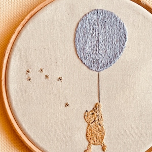 Winnie The Pooh Box, Embroidery Kits, Gift Box, DIY Embroidery, Pooh Bear, Piglet, Learn to Embroider, Craft,