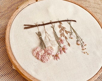 Blowing in the Breeze embroidery kit — Julias Broderie