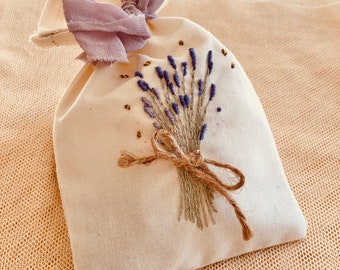 Beginner Embroidery Kit, Embroidery Kit, Embroidery, Flower Embroidery, Lavender Sachet, Hand Embroidery Kit, Kits, DIY Embroidery set