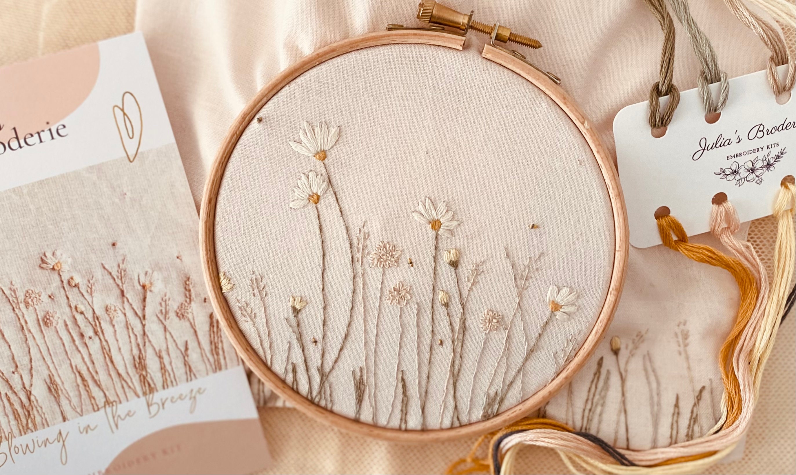 Charming DIY Embroidery Kits for Beginners Make Crafting a Breeze