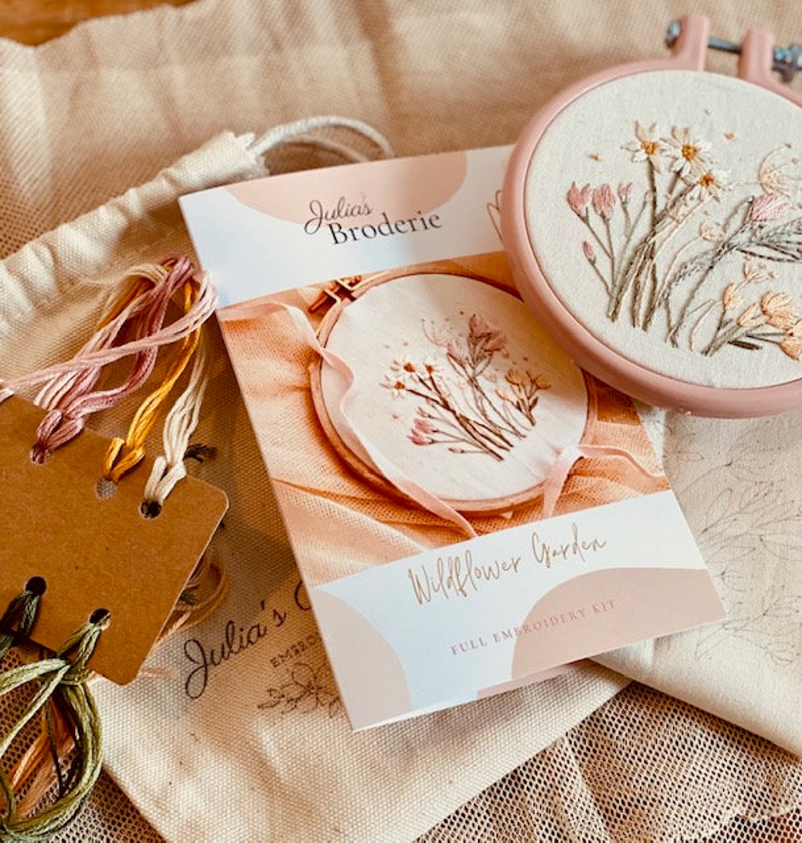 Beginner Embroidery Kit Easy Embroidery Kit for Beginners Etsy