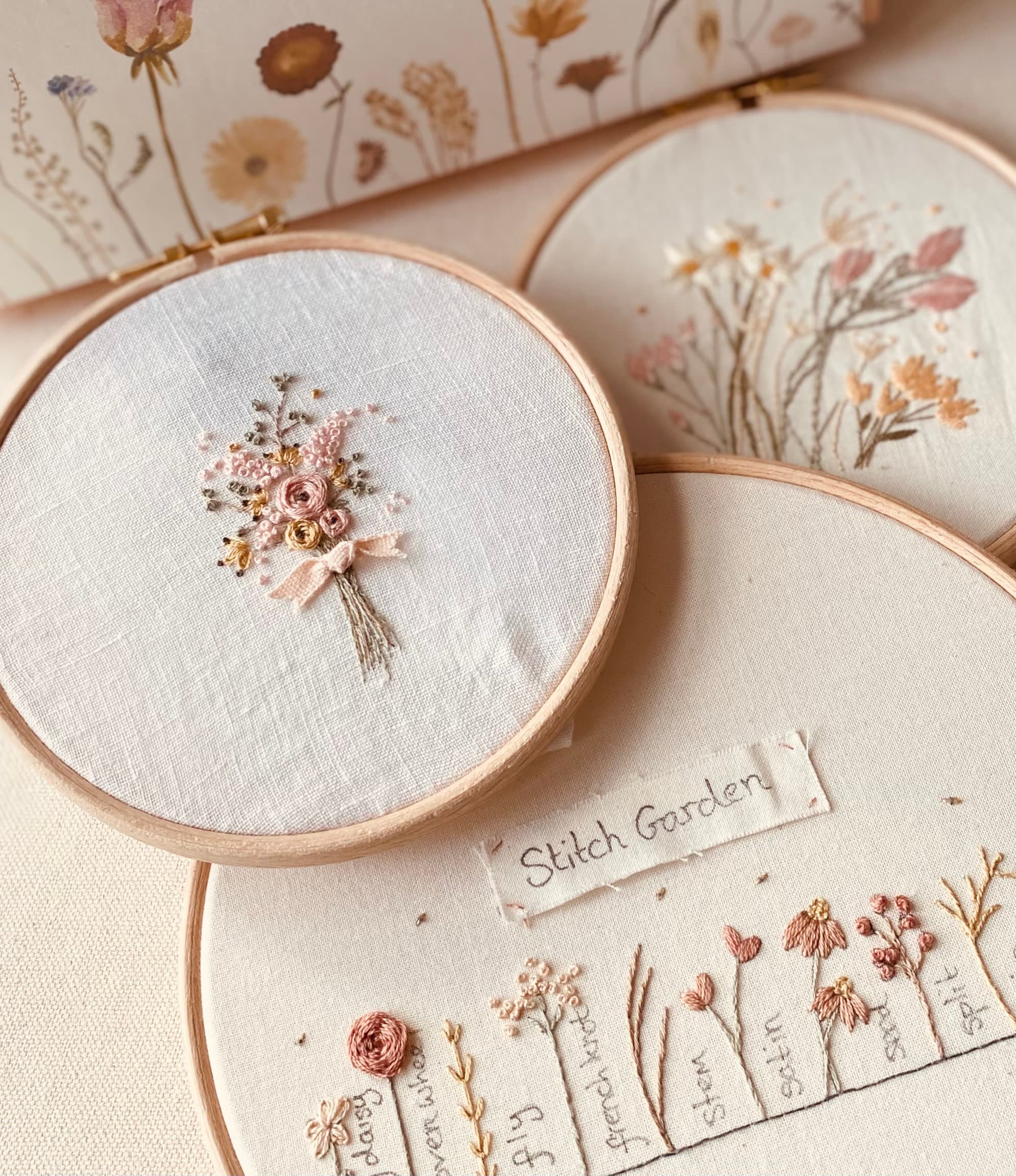 Hand Embroidery Kit - Beginner Learn Embroidery Kit with Video Tutorials –  Little Stitchy Bee