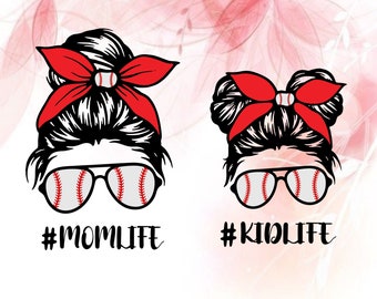 Download Baseball Mom Life Etsy