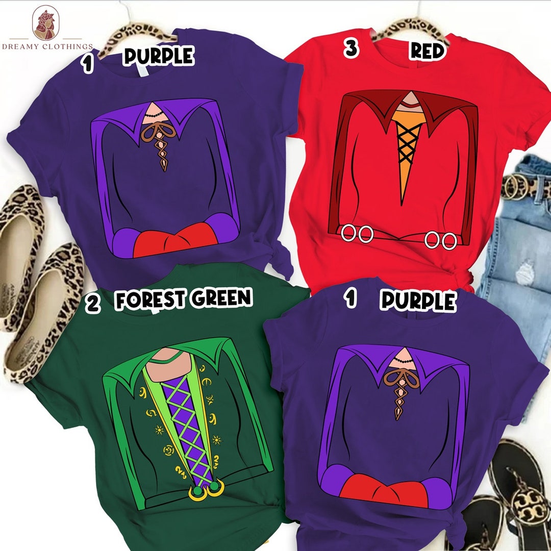 Sanderson Sisters Costume Matching Shirt Sanderson Sisters Etsy