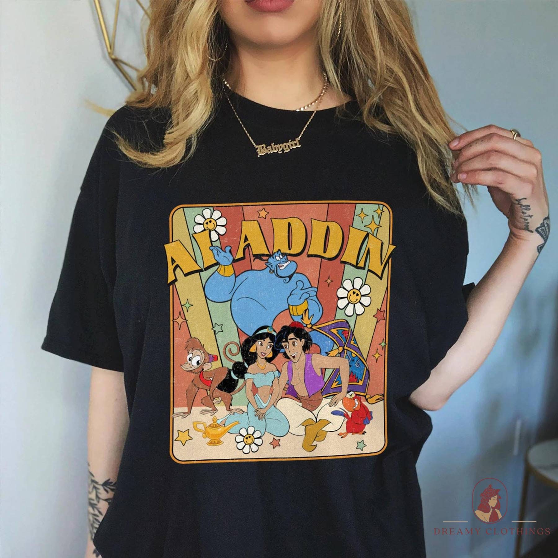 Retro Aladdin Friends Shirt, Aladdin Shirt, Aladdin Best Day Ever Shirt