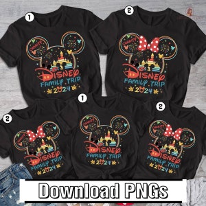 Personalized Family Trip 2024 Png, Family Vacation Png, Mickey Minnie Vacation Png, Vacay Mode Png, Magical Kingdom Png, Sublimation Design