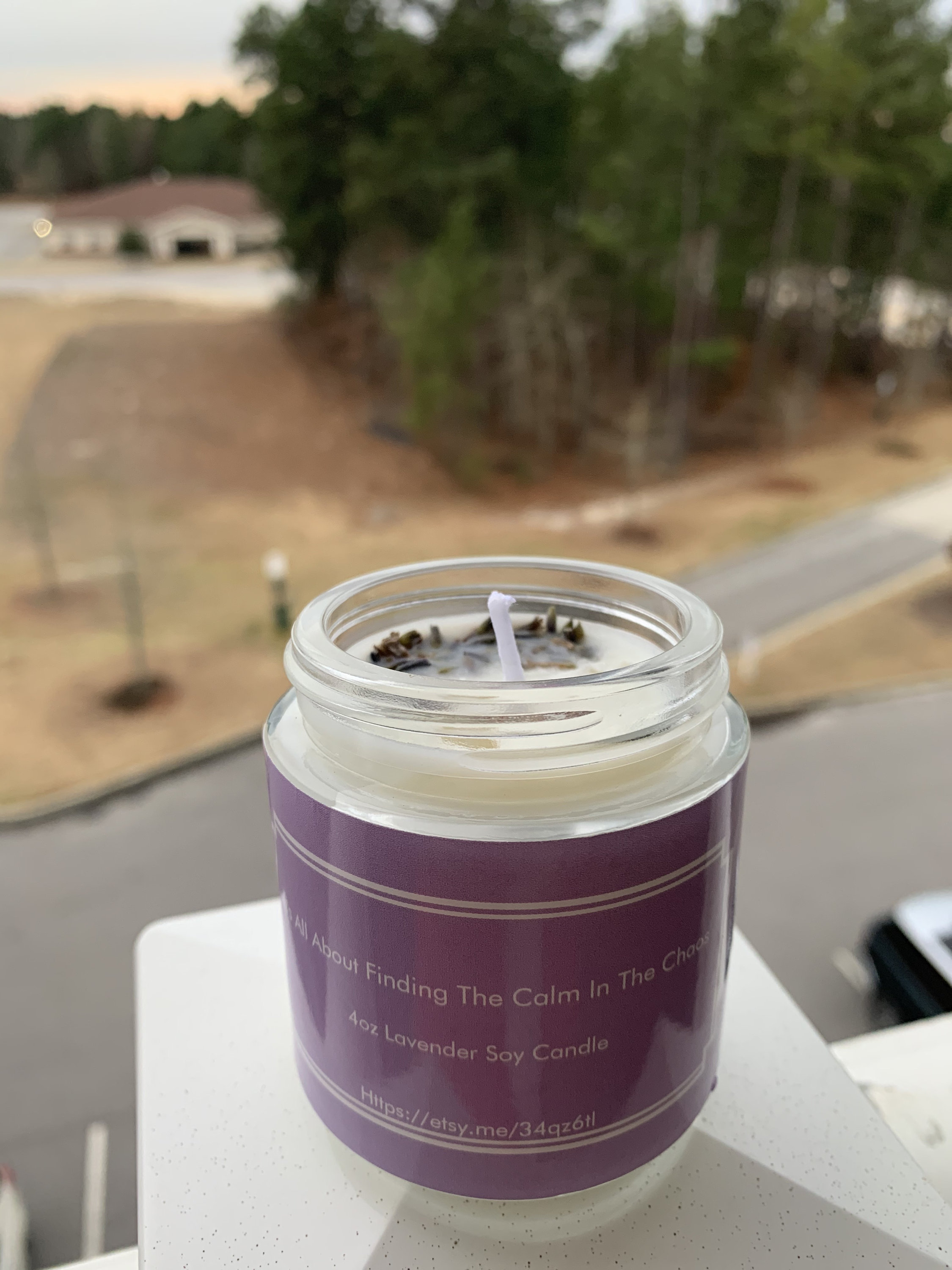 Stress relief candle Anxiety relief candle Motivational Etsy