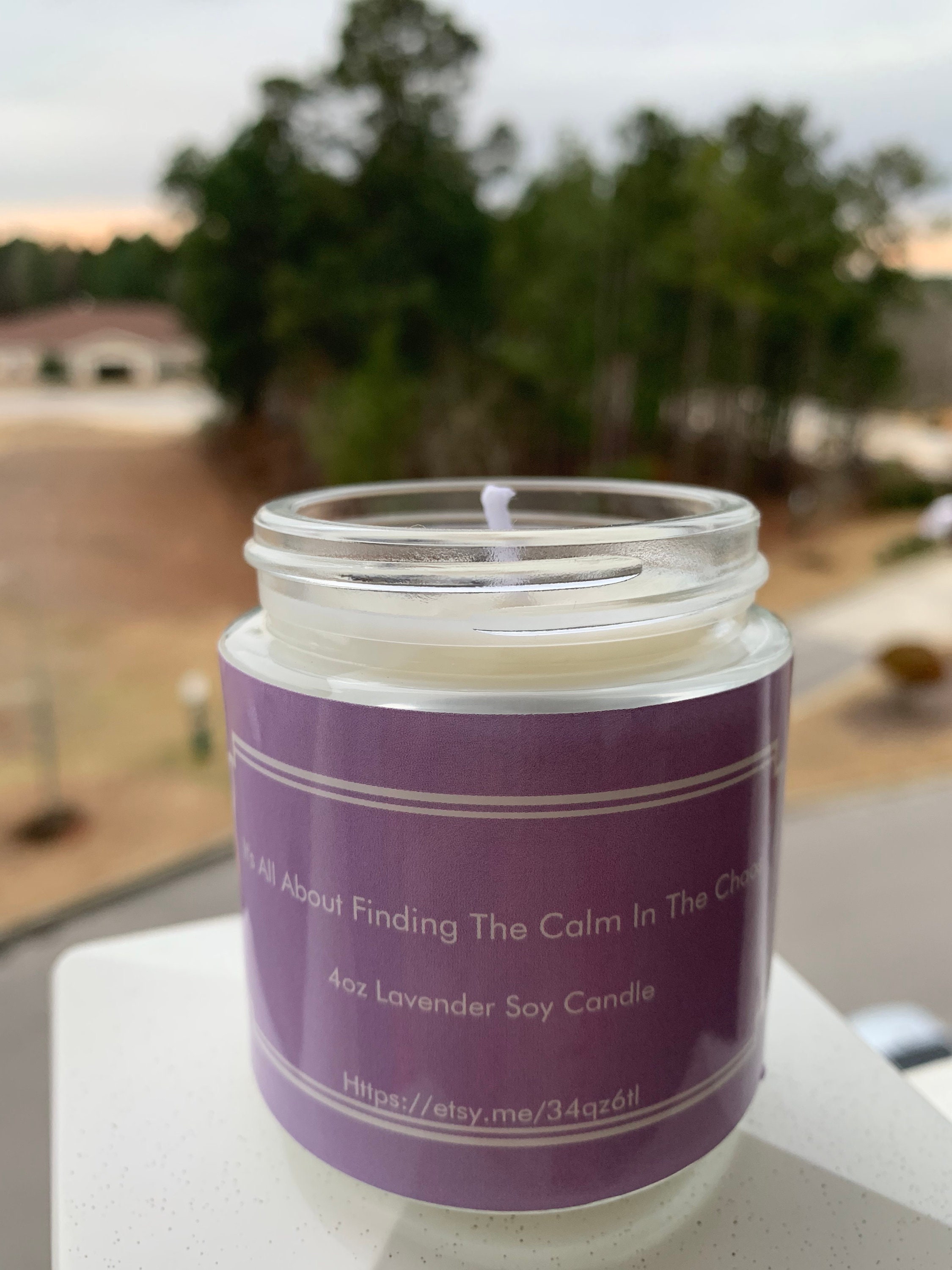 Stress relief candle Anxiety relief candle Motivational Etsy