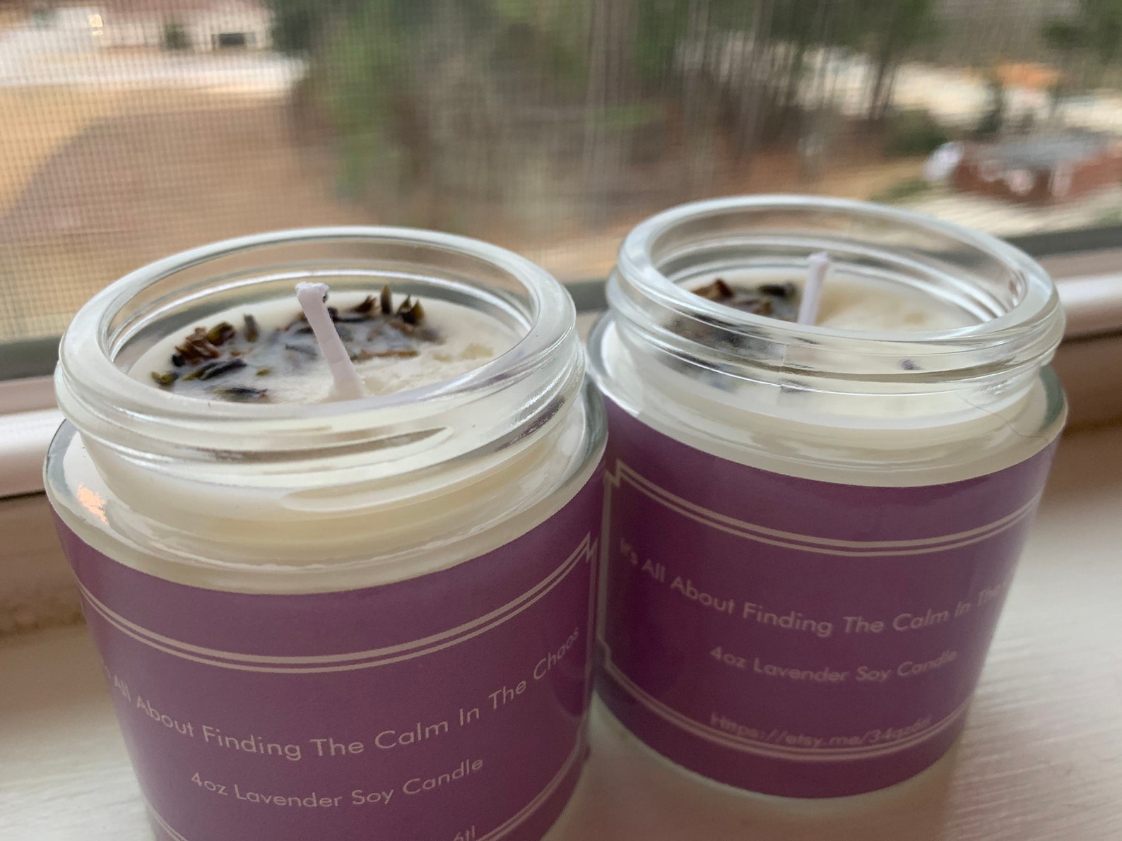 Stress relief candle Anxiety relief candle Motivational Etsy