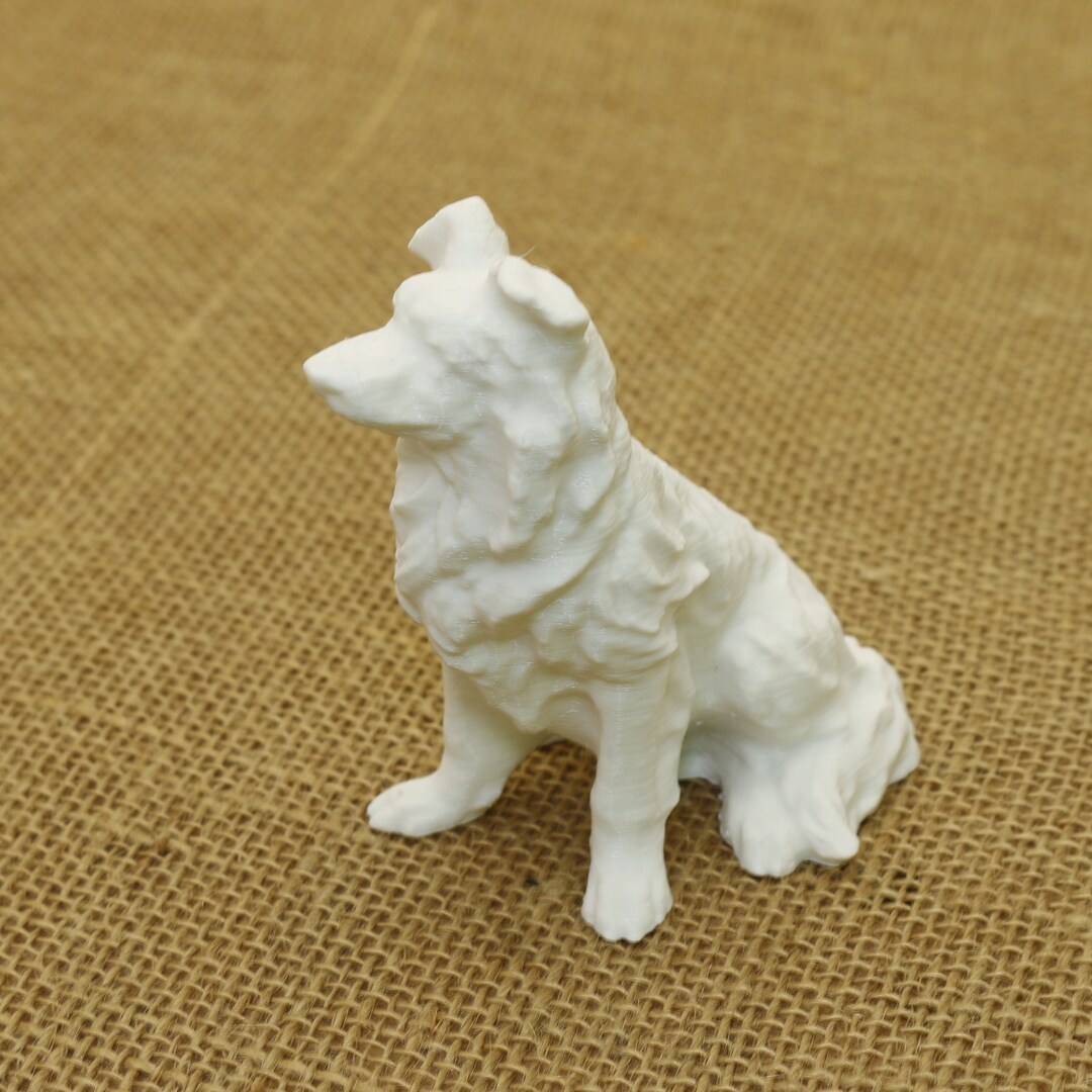 Copripiumino Cane Border Collie King Size - Stampato 3D Con 2 Federe | Microfibra Morbida E Lavabile