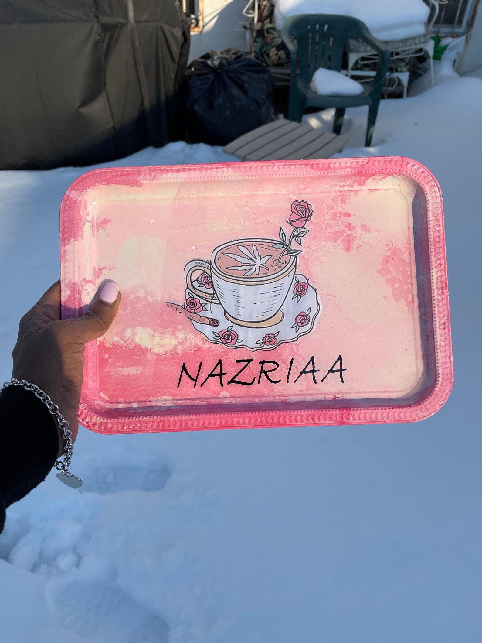 Customizable Custom Rolling Tray Custom Ashtray Free Stoner Etsy