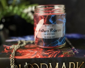 Legendborn - Bree Matthews - Arthur Reborn - Fandom Inspired Candle - Birch Woods and Rose