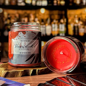 Shadow and Bone - Nina Zenik - Corpse Witch - Bookish Candle - Spiced Waffles and Cream