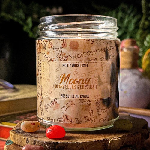 Marauders Remus Lupin Moony Fandom Inspired Candle Etsy
