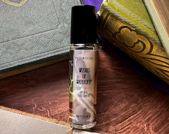 The Wizard of Waterdeep Gale BG3 Parchment Ocean and Wine Perfume Oil Roller Ball