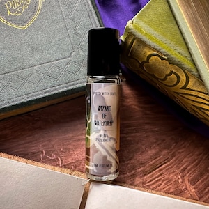 Gale The Wizard of Waterdeep BG3 Parchment Ocean and Wine Perfume Oil Roller Ball