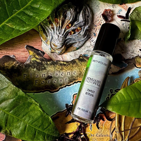 Solas - Fen'Harel - Dragon Age Inquisition- Character Inspired Perfume Oil - Ancient Temples, Woods, and Musk