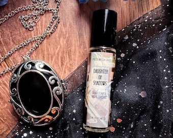 Shadowheart Daughter of Shadows BG3 Orchid and Lime Perfume Oil Roller Ball