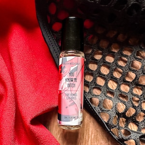 Cherri Bomb Hazbin Hotel &quot;You Know Me&quot; Perfume Oil Roller Ball
