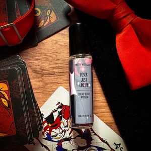 Husk Hazbin Hotel &quot;Loser Just Like Me&quot; Perfume Oil Roller Ball