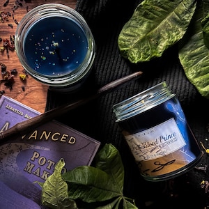 Severus - Half Blood Prince - Wizard School Inspired Candle - Herbs and Tea