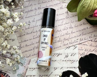 Child of Crystals - Richeh - WHA Inspired 10 mL Perfume Oil - Sparkling Ginger and Rice Powder Scented