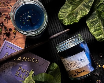 Severus - Half Blood Prince - Wizard School Inspired Candle - Herbs and Tea