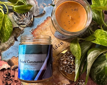 Cullen - Knight Commander - Dragon Age Inquisition- Fandom Inspired Candle - Bergamot, Oakmoss, Musk