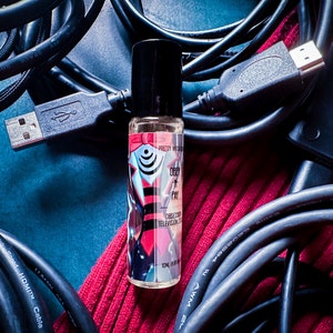 Vox Hazbin Hotel "Obey N Pay" Perfume Oil Roller Ball image 2