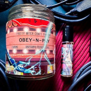 Vox Hazbin Hotel "Obey N Pay" Perfume Oil Roller Ball image 4