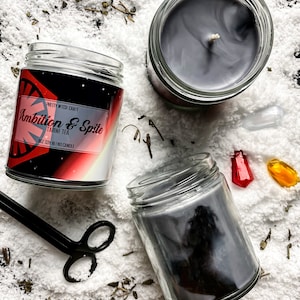 Ambition and Spite - General Armitage Hux Star Wars Inspired Soy Candle