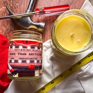 Lucifer Hazbin Hotel "More Than Anything" Inspired Soy Candle