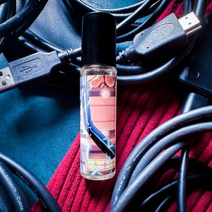 Vox Hazbin Hotel "Obey N Pay" Perfume Oil Roller Ball image 3